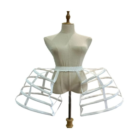 Skirt Skirt Ceticoat Dance Disfray Girls 4 Pannier Peticoat de aros para vestidos de graduación