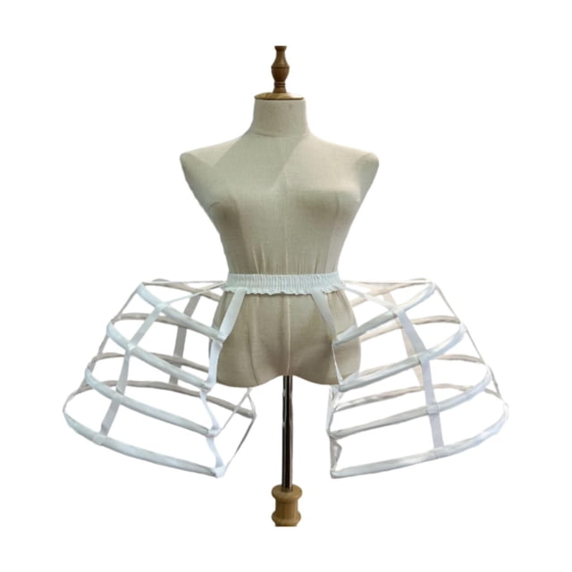 Cage Hoop Skirt Petticoat Girls Pannier de jaula victoriana para vestidos de vestimenta de cosplay