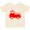 Natural, variant on Inktastic Cute Red Firetruck Boys or Girls Baby T-Shirt