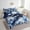 Blue, variant on Erosebridal Blue Watercolor Bedding Sets Twin Size, Splatter Spiral Comforter Sets with Sheets, Chic Abstract Reversible Bed Set, Ultra Soft Room Decorative, 7pcs