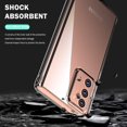 thumbnail image 3 of Galaxy Note 20 Case, Shockproof Anti-Scratch Soft TPU Black Cover+Hard Front Casing 2-Piece Protective Case for Samsung Galaxy Note 20 (6.7-inch Display) 2020 - Crystal Clear, 3 of 8