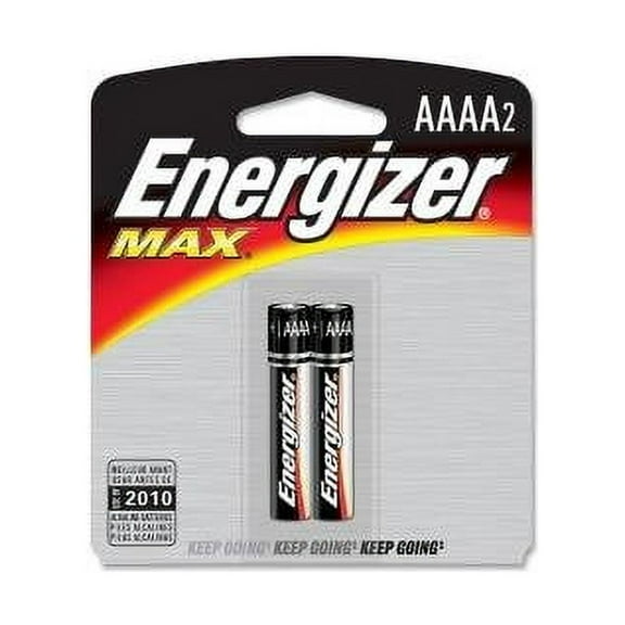 Energizer E96BP-2 AAAA Alkaline Cell Battery - 595 mAh - AAAA - Alkaline - 1.5 V DC - E96BP2