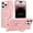 Pink, variant on Phone Case Compatible for IPhone 15 Pro Case with Invisible Magnetic O-Ring Stand Military-Grade Translucent Case for IPhone 15 Pro 6.1"