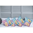 thumbnail image 2 of Ambesonne Colorful Throw Pillow Cover 4 Pack, Girl Boy Dogs, 16", Multicolor, 2 of 5