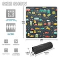 thumbnail image 3 of Cars Road Beach Blanket Outdoor Picnic Blanket 78"x 78" Waterproof Foldable for Beach Camping Travel Hiking Grass Lawn Park, 3 of 5