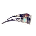 thumbnail image 3 of Texas West Sunglasses with Turquoise Agate Cross Concho and Bling Rhinestone Accents, 3 of 3