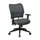 Chaise de Luxe VeraFlex Office avec Assise en Tissu Gris Anthracite – image 1 sur 3