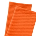 thumbnail image 2 of Fancifize Ribbed Socks for Teen Boys Girls Kids Basic Soft Casual Stretch Solid Color Mid Socks, 2 of 5