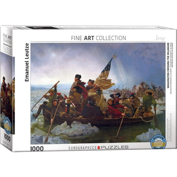 EuroGraphics Washington Crossing The Delaware by Emanuel Leutze (1000 Piece) Puzzle