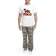 thumbnail image 5 of CafePress - Christmas Mr Nice Men's Light Pajamas - Men's Light Loose Fit Cotton Pajama Set, 5 of 7