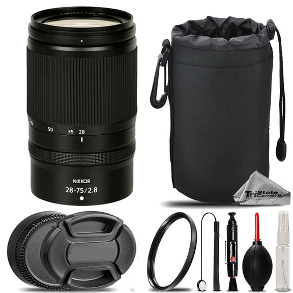 Nikon NIKKOR Z 28-75mm f/2.8 Lens   UV Filter    Hood   Lens Pouch- Basic Kit