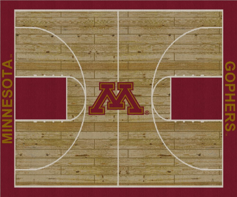 Milliken Ncaa College Home Court Area Rug Minnesota Golden Gophers