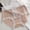 Khaki, variant on Zorckvet Hipster Underwear for Women Cheeky Lace Briefs Silky Womens Panties