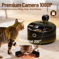 thumbnail image 4 of Comedero automático para gatos Wet Food EVOTAILS con cámara y cuenco, 4 of 7