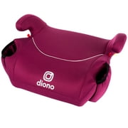 Angle View: Diono Solana Backless Booster Car Seat, Pink