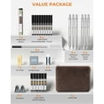 thumbnail image 2 of 30PCS Silver Metal Mechanical Pencil Set in Leather Case, 0.5/0.7/0.9/2.0mm Art Drafting Pencils with 16 Tubes Graphite Leads (6B 4B 2B HB 2H 4H) & Colored Refills for Sketching, Drawing, Writing, 2 of 8