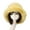 Yellow, variant on Bluethy Bucket Hat Oversized Fluffy Wide Brim Soft Thickened Ear Protection Faux Fur Winter Thermal Women Fisherman Cap for Daily Life
