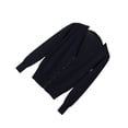 thumbnail image 2 of serony Stand Out In V Neck Solid Women Sweater Coat Soft And Skin-friendly dark blue XL, 2 of 6