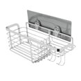 thumbnail image 4 of UPGRATOR Étagères de Douche Auto-Adhésives en Acier Inoxydable Étanches Sans Perçage 1Ensemble, 4 of 7