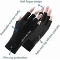 thumbnail image 2 of UPF 50+ Fingerless Sun Gloves for UV Protection Hand Cover for Women Fishing, Driving, Cycling, Hiking, 2 of 5