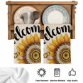 thumbnail image 5 of Welcome Kitchen Towels Set of 3, Summer Sunflowers Bohemia Floral Rustic Beige Absorbent Dish Towels for Kitchen, Microfiber Hand Towel, Quick Drying Tea Towel for Cleaning Decorative Dishcloths, 5 of 7
