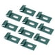 thumbnail image 5 of Clips de base de metal, 10 clips de base, gancho, clips de base de invernadero, clips de base plateados, diseño a prueba de futuro, 5 of 8