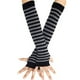 thumbnail image 5 of 1 juego de calentadores de brazos para mujeres calientes de medias largas calientes de brazo de invierno decorativo calentadores de piernas, 5 of 6