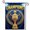 C, variant on XaaKee Small Garden Flags, Victory Champion Trophy Design, Double-sided High-quality White Linen Garden Flags For Outside, Outdoor Sports Decor, 12x18Inch