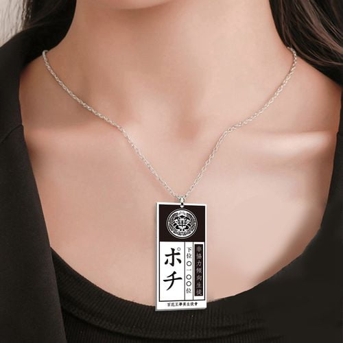 Taicanon Anime Kakegurui Compulsive Gambler Necklace Cosplay Props