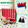 thumbnail image 6 of Costway Wall Mounted or Tabletop Giant 4 in a Row Jumbo 4-to-Score Connect Game Set Green, 6 of 10
