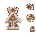 thumbnail image 6 of HILABEE Christmas Gingerbread House Village House for Holiday Fireplace Scene Layout Style B, 6 of 8