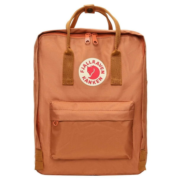 Fjallcuervo-Mochila clásica Kanken Original para hombre y mujer, bolso para ordenadorcolor ladrillo