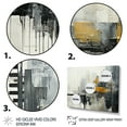 thumbnail image 3 of Designart "modern Cityscape III" Abstract Collages Wall Art Living Room, 3 of 5