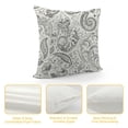 thumbnail image 4 of GOSMITH  Ultra Soft Floral Pint Pillowcases Soft and Smooth White, 4 of 5