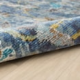 thumbnail image 4 of Ox Bay Ada 7'6" Round Navy Blue Floral Durable Indoor Area Rug, 4 of 8