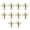 Golden-L, variant on 10Pcs Spin Fishing Lures Plug Casting Fly Propeller Spinnerbait Props DIY Fishing Lures Hook Baits Fishing Accessory