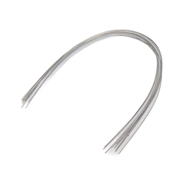 Fil d'Arc Dentaire, 50pcs Arc Orthodontique Dentaire Arc Orthodontique Élastique Fil d'Arc Nickel Titane Arc Orthodontique Fil de Performance Éprouvée