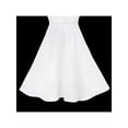 thumbnail image 5 of Girls Dress Formal White Chiffon Lace Sequin Baptism Wedding Bridesmaid 8 Years, 5 of 6