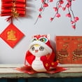 thumbnail image 5 of Pyaiiner Cute Snake Doll New Year 2025 Snake Toy Soft Small Snake Stuffed Animal Chinese Zodiac Figurines Chinese New Year Decorations Auspicious Lucky, 5 of 6