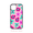 Pink & Teal, variant on abbyrose Daisy Dance iPhone Case for iPhone 11