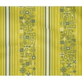 thumbnail image 4 of oneOone Cotton Flex Yellow Fabric Stripe & Geometric Ethnic Sewing Material Print Fabric By The Yard 40 Inch Wide, 4 of 4