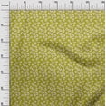 thumbnail image 2 of oneOone Cotton Cambric Lime Green Fabric Artistic Flower Dress Material Fabric Print Fabric By The Yard 56 Inch Wide, 2 of 4