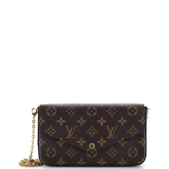 Pre-Owned Felicie Pochette Monogram Canvas By Rebag