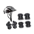 thumbnail image 3 of Juego de rodilleras y casco de bicicleta Zulema para niños Plata, 3 of 8