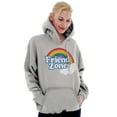 thumbnail image 5 of Friend Zone Funny LGBTQ Cute Rainbow Hoodie Sweatshirt Women Brisco Brands S, 5 of 6