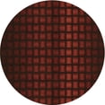 thumbnail image 1 of Ahgly Company Machine Washable Indoor Square Transitional Saffron Red Area Rugs, 3' Square, 1 of 7