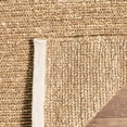 thumbnail image 4 of SAFAVIEH Natural Fiber Raleigh Braided Seagrass Area Rug, Natural, 6' x 9', 4 of 6