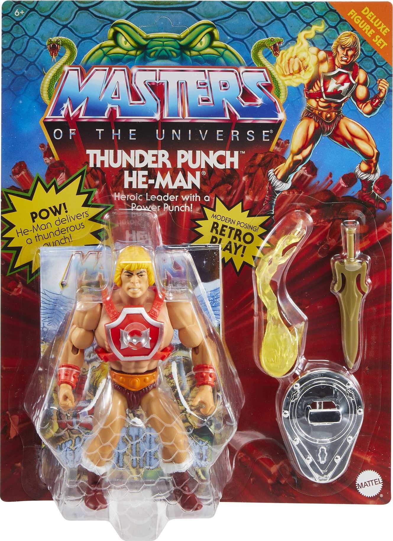 Masters of the Universe Origins Deluxe Action Figures MOTU