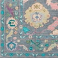 thumbnail image 5 of Surya Ushak USK-2300 24x36" Rectangle Traditional Wool Rug in Gray/Teal, 5 of 5