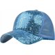 thumbnail image 2 of CaiYueKe Sparkle Baseball Cap Adjustable Mesh Back Glitter Sequin Sun Hat Playful Shiny Sporty Outdoor Party Fun Unisex Fashion Sport Hat Accessory Gift, 2 of 3